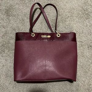 Michael Kors Danville Large Plum Tote